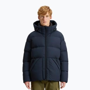 Men's Woolrich Sierra Supreme Down melton blue jacket