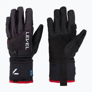 Level Ski Gloves Alper Light black