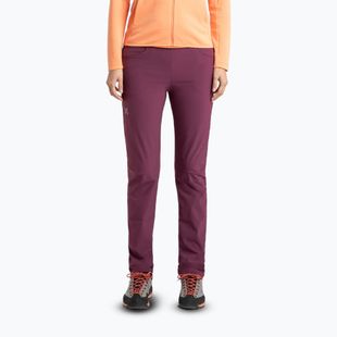 Women's trekking trousers Montura Rise vinaccia/baton rouge