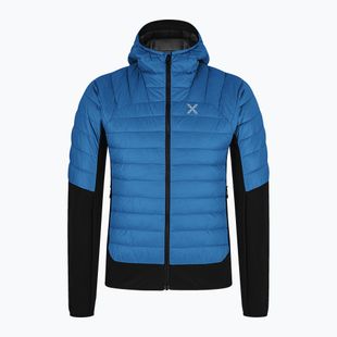 Men's ski jacket Montura Peak Hybrid Hooded b.blue