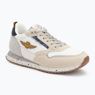 Aeronautica Militare men's shoes 251SC288CT3545 off white/frost