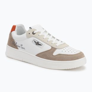 Aeronautica Militare men's shoes 251SC235PL244 off white/beige