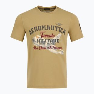 Men's Aeronautica Militare Tornado T-shirt antelope beige