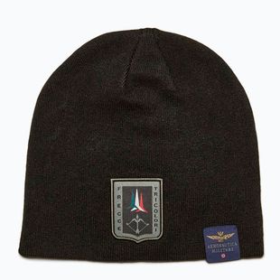 Men's winter hat Aeronautica Militare 252CU0036UL00450 jet black