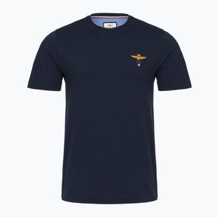 Men's T-shirt Aeronautica Militare 252TS1580UJ00372 Basic Crewneck blu navy