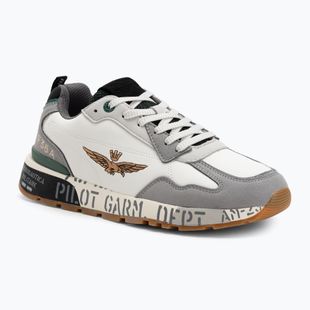 Men's shoes Aeronautica Militare 252SC0276UCT03380 multicolor bianco/grigio/verde