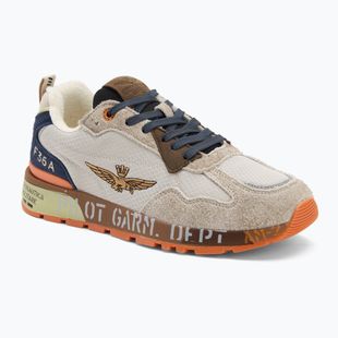 Men's shoes Aeronautica Militare 252SC0276UCT03546 multicolor beige/blu navy