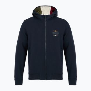 Men's sweatshirt Aeronautica Militare Hoodie blu navy