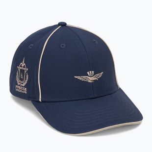 Men's baseball cap Aeronautica Militare 252HA1223UCT03299 blue navy