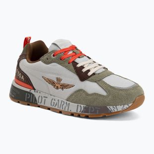 Men's shoes Aeronautica Militare SC0276UCT03546 salvia