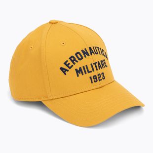 Men's baseball cap Aeronautica Militare HA1104UCT02 mustard yellow