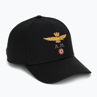 Men's baseball cap Aeronautica Militare HA1100UCT02848 jet black