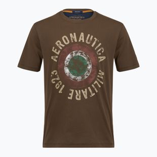 Men's T-shirt Aeronautica Militare TS2538UJ00727 chestnut brown