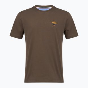 Men's T-shirt Aeronautica Militare TS1580UJ00372 chestnut brown