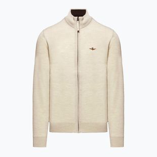 Men's sweatshirt Aeronautica Militare 262MA1642UL00415 Fz stone melange