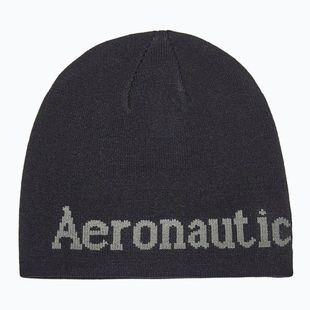 Men's winter hat Czapka Aeronautica Militare 262CU0093UL00450 jet black