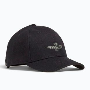 Men's baseball cap Czapka Aeronautica Militare 262HA1085UCT02333 jet black