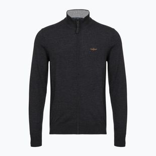 Men's sweatshirt Aeronautica Militare 262MA1642UL00415 Fz phantom melange