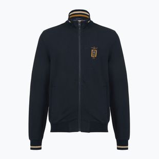 Men's sweatshirt Aeronautica Militare 262FE2089UF00662 Fz blu navy