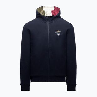Men's sweatshirt Aeronautica Militare 262FE2097UF00662 Hoodie blu navy