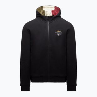 Men's sweatshirt Aeronautica Militare 262FE2097UF00662 Hoodie jet black