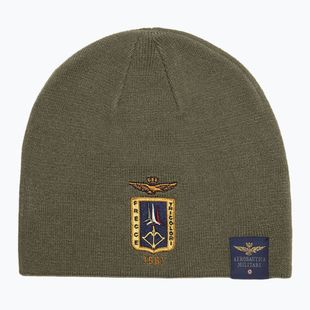 Men's winter hat Czapka Aeronautica Militare 262CU0092UL00450 tea leaf