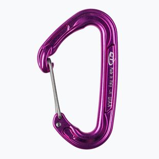 Climbing Technology Fly-Weight Evo carabiner purple