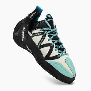 Women's climbing shoes SCARPA Vapor smoke/yellow
