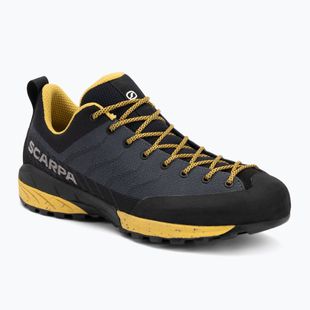 Men's SCARPA Mescalito Planet gray/curry approach shoes