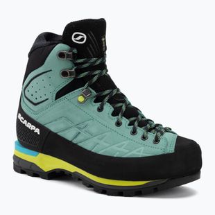 Men's mountaineering boots SCARPA Zodiac Tech GTX waterfall/black