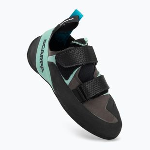 SCARPA Arpia V LV climbing shoe shark aqua