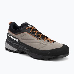 Men's SCARPA Rapid XT approach shoe taupe/rust orange