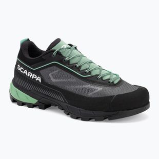 Women's climbing boots SCARPA Rapid LT anthracite/light green