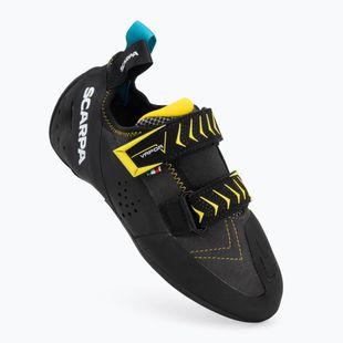 SCARPA Vapor V smoke/yellow climbing shoe