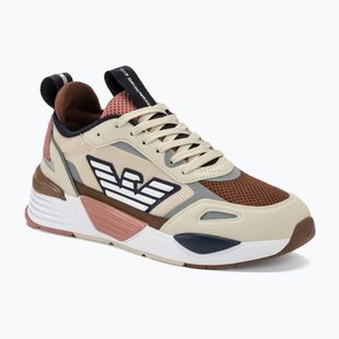 EA7 Emporio Armani Ace Runner rainy day/black iris/emperador/terracotta shoes