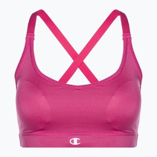 Champion Legacy bright pink fitness bra