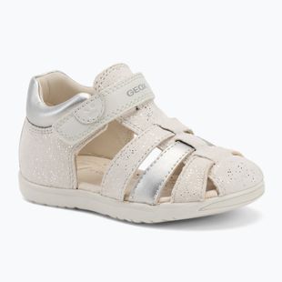 Children's sandals Geox Macchia white/silver