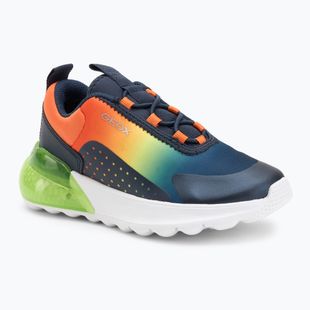 Geox Activart Illuminus navy/lime junior shoes