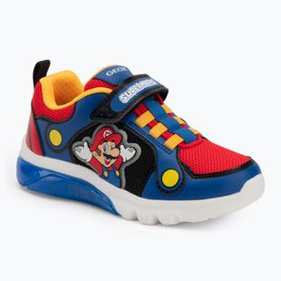 Children's shoes Geox Ciberdron royal/red