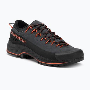 Men's La Sportiva TX4 Evo GTX carbon/cherry tomato approach shoes