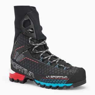 La Sportiva women's high alpine boots Trango Pro GTX black/ hibiscus