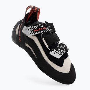 Women's climbing shoes La Sportiva Miura VS white/cherry tomato