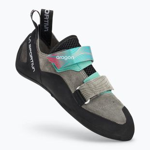La Sportiva women's climbing shoes Aragon clay/ hibiscus