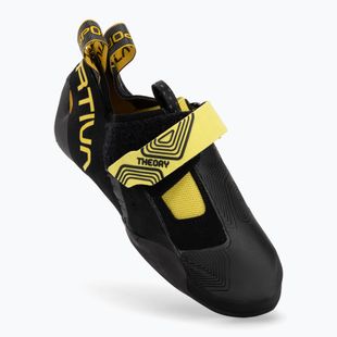 La Sportiva men's climbing shoe Theory yellow / black