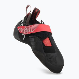 La Sportiva Theory women's climbing shoe hibiscus/black