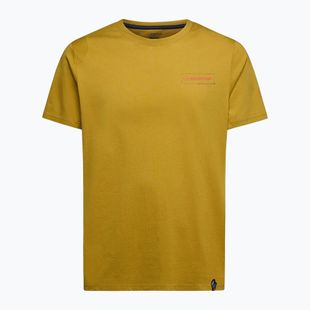 Men's T-shirt La Sportiva Mantra savana/mountain red
