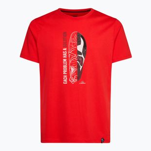 La Sportiva men's Solution mountain red T-shirt