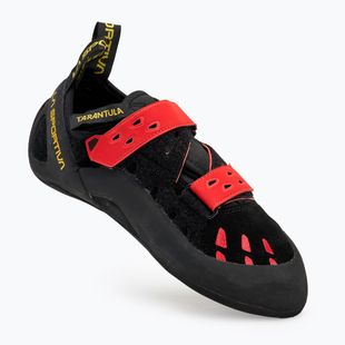 La Sportiva men's climbing shoes Tarantula black/poppy
