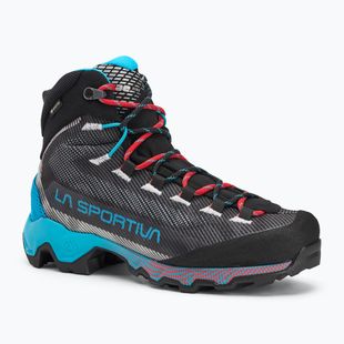La Sportiva women's trekking shoes Aequilibrium Hike GTX S25 carbon/malibu blue