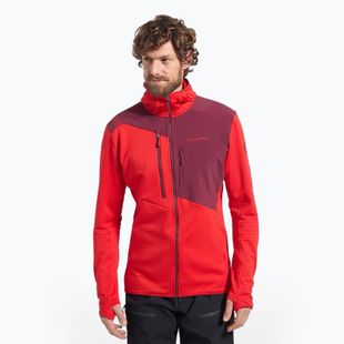Men's thermal sweatshirt La Sportiva Lucendro Thermal Hoody mountain red/redwood